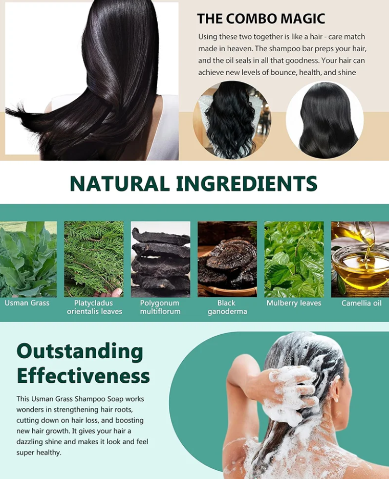 Root Activator Soap Bar for Hair Loss